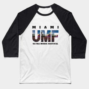 Ultra Music Festival Miami Baseball T-Shirt